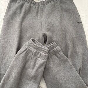 TNA Mega Fit Dark Gray Sweatpants